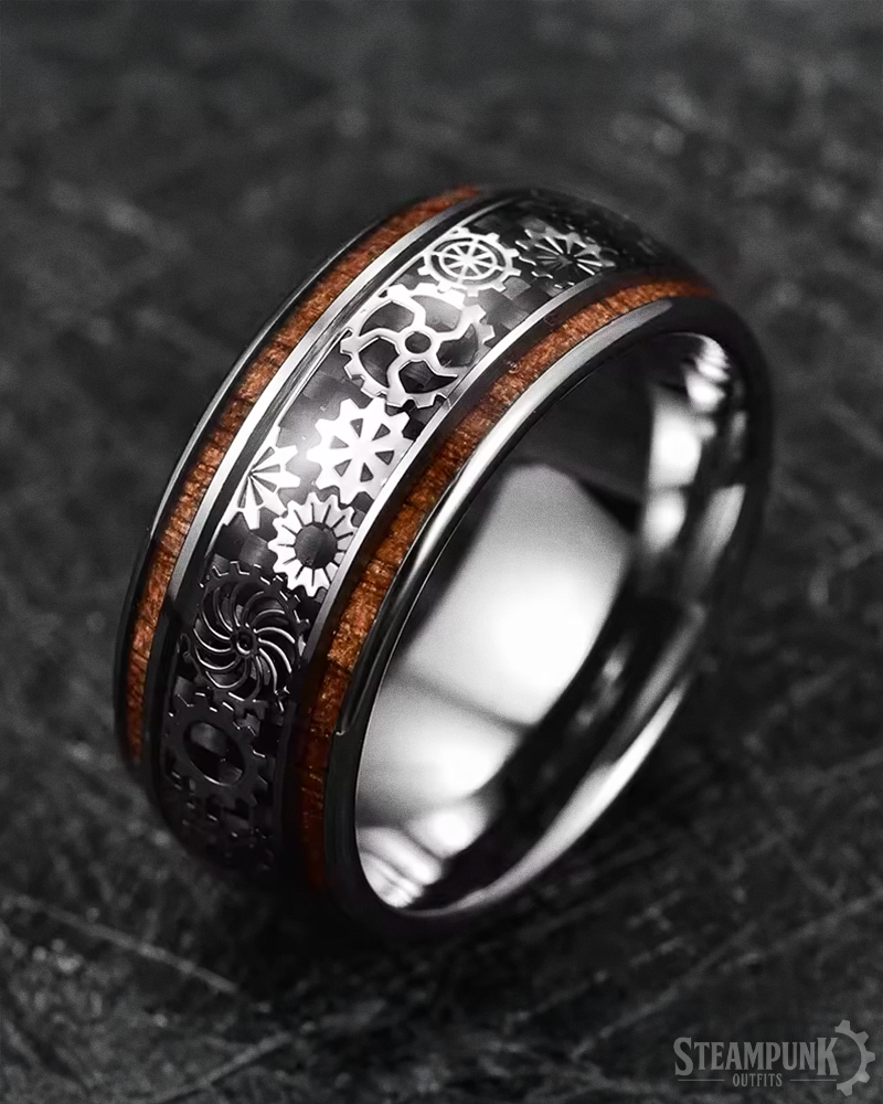 Steampunk Gear Ring
