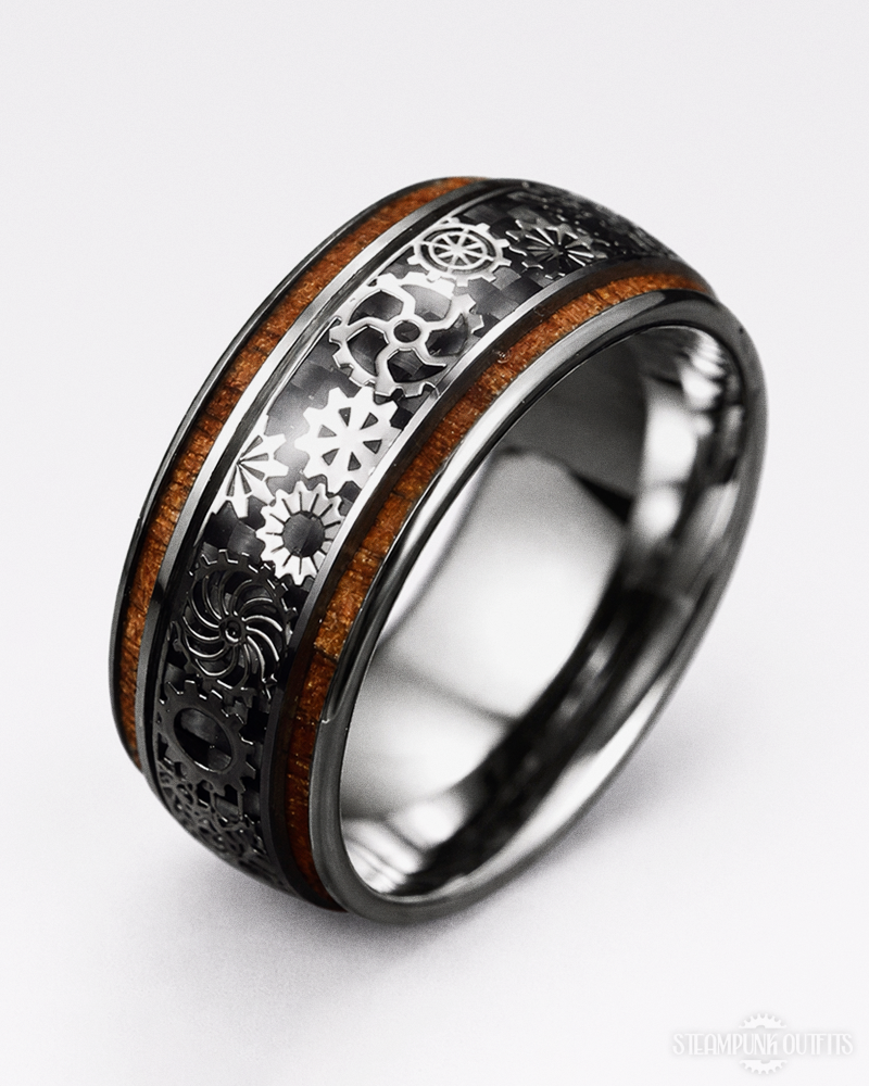Steampunk Gear Ring