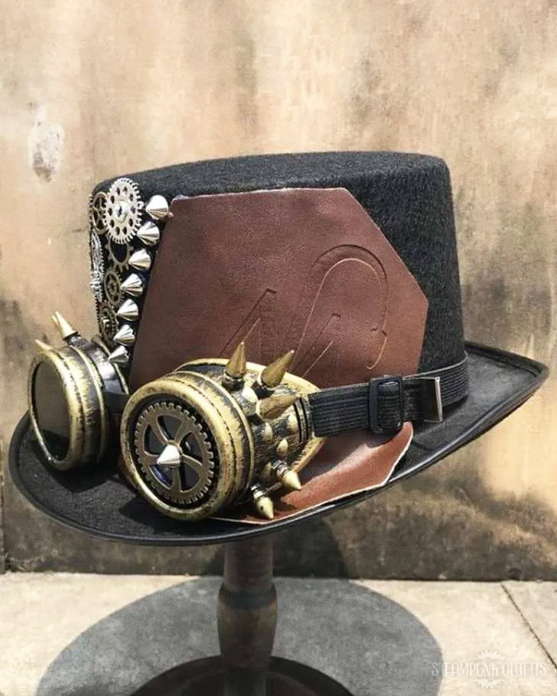 Steampunk Gears Hat