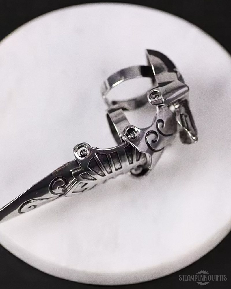 Steampunk Gothic Finger Armor