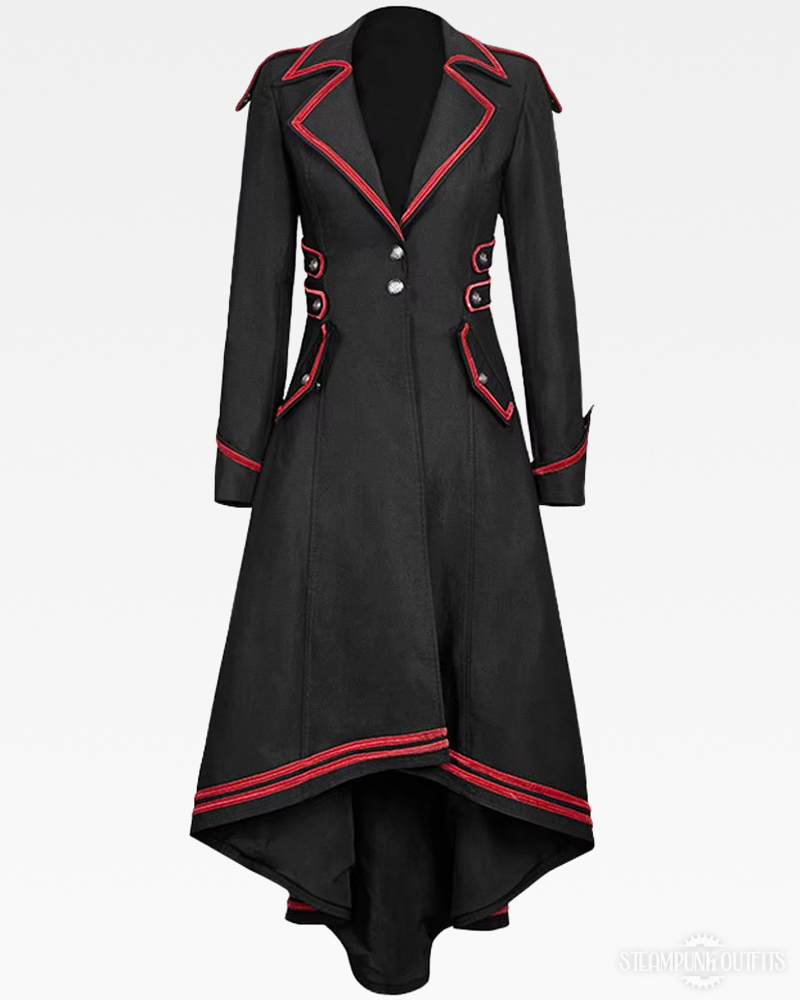 Steampunk Gothic Trench Coat