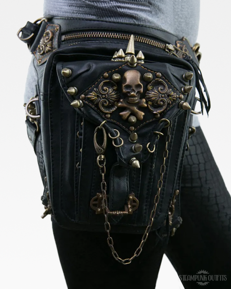 Steampunk Gothic Waist Bag