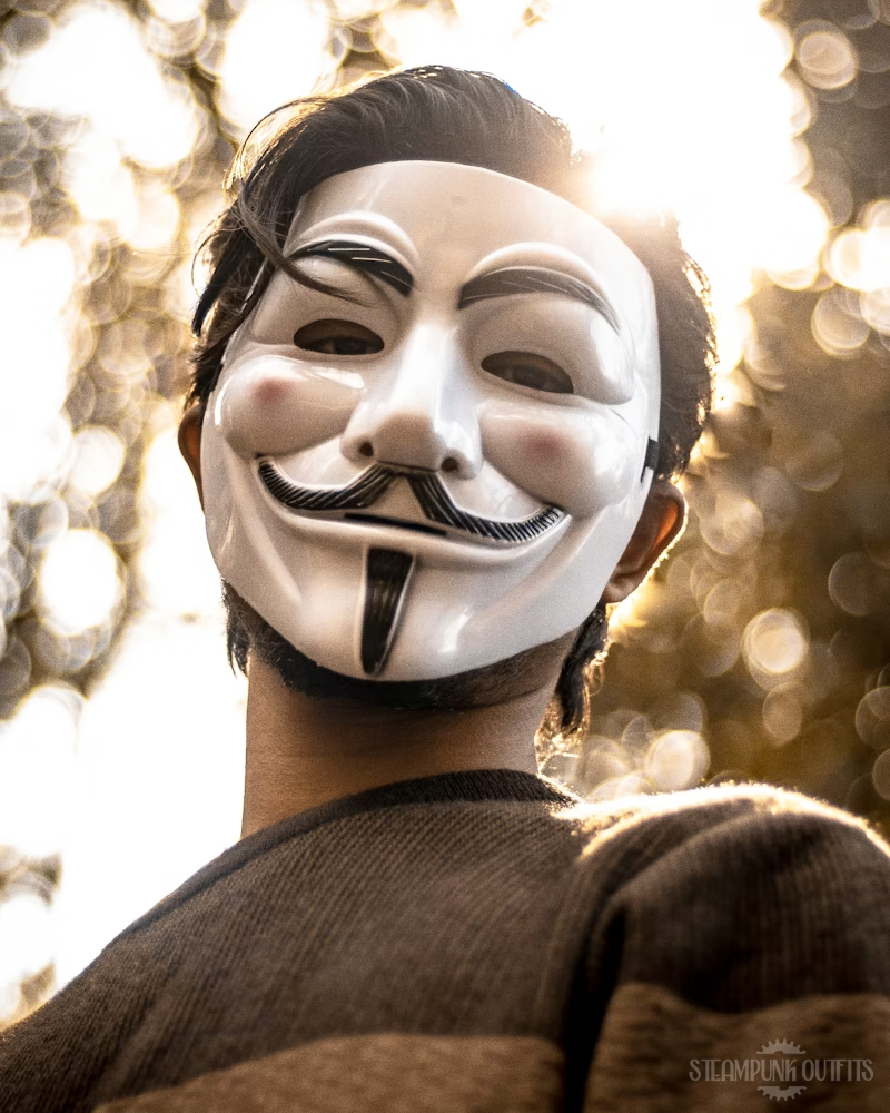 Steampunk Guy Fawkes Mask