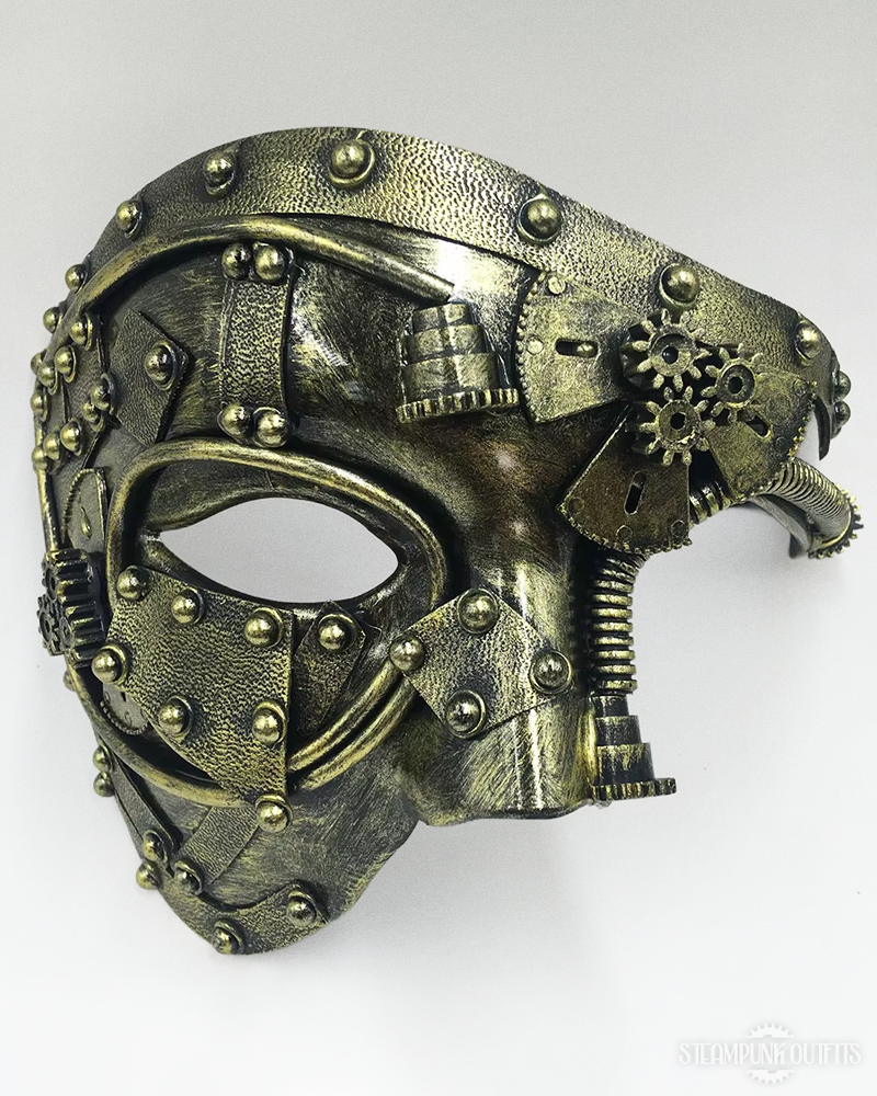 Steampunk Half Mask