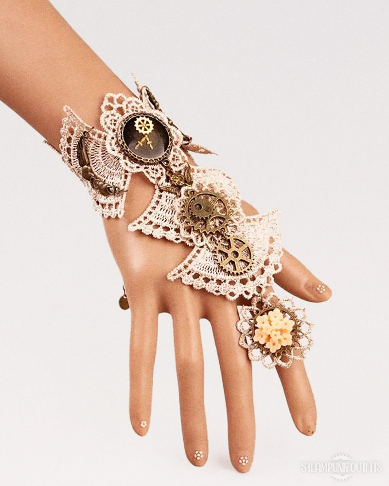 Steampunk Hand Bracelet