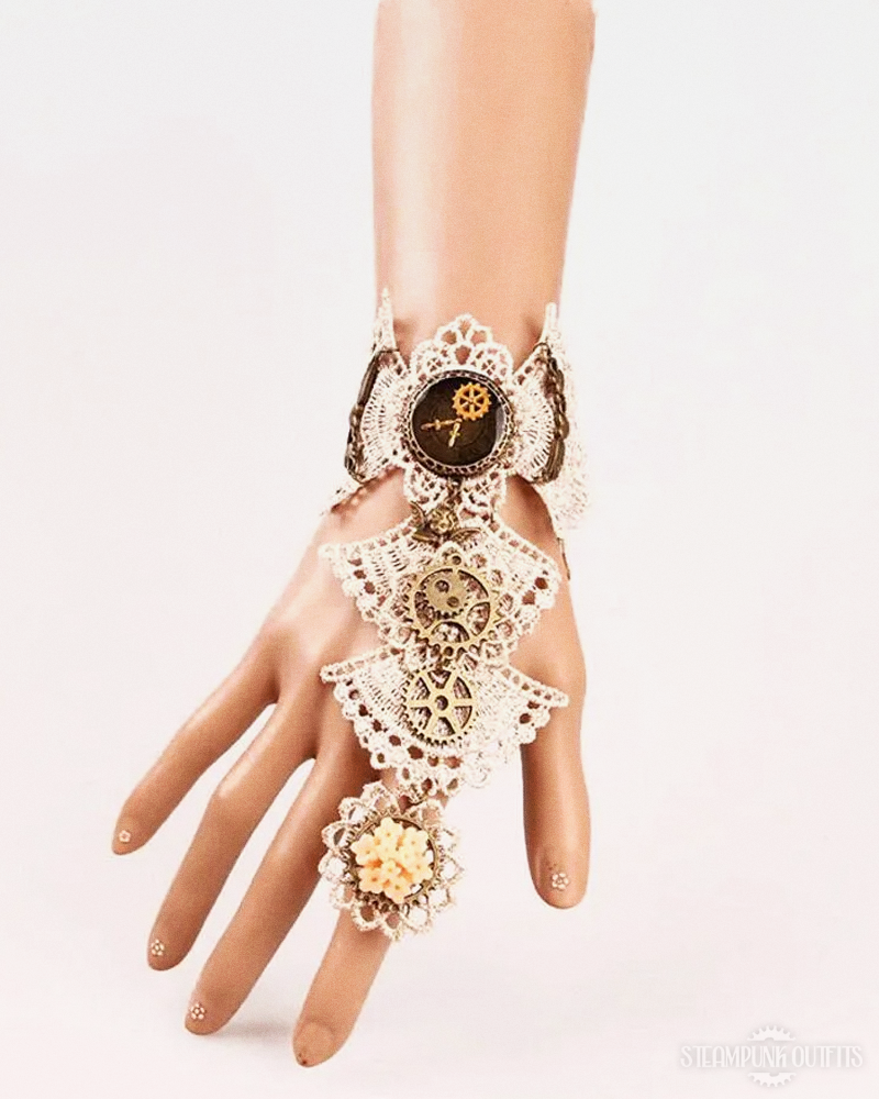 Steampunk Hand Bracelet