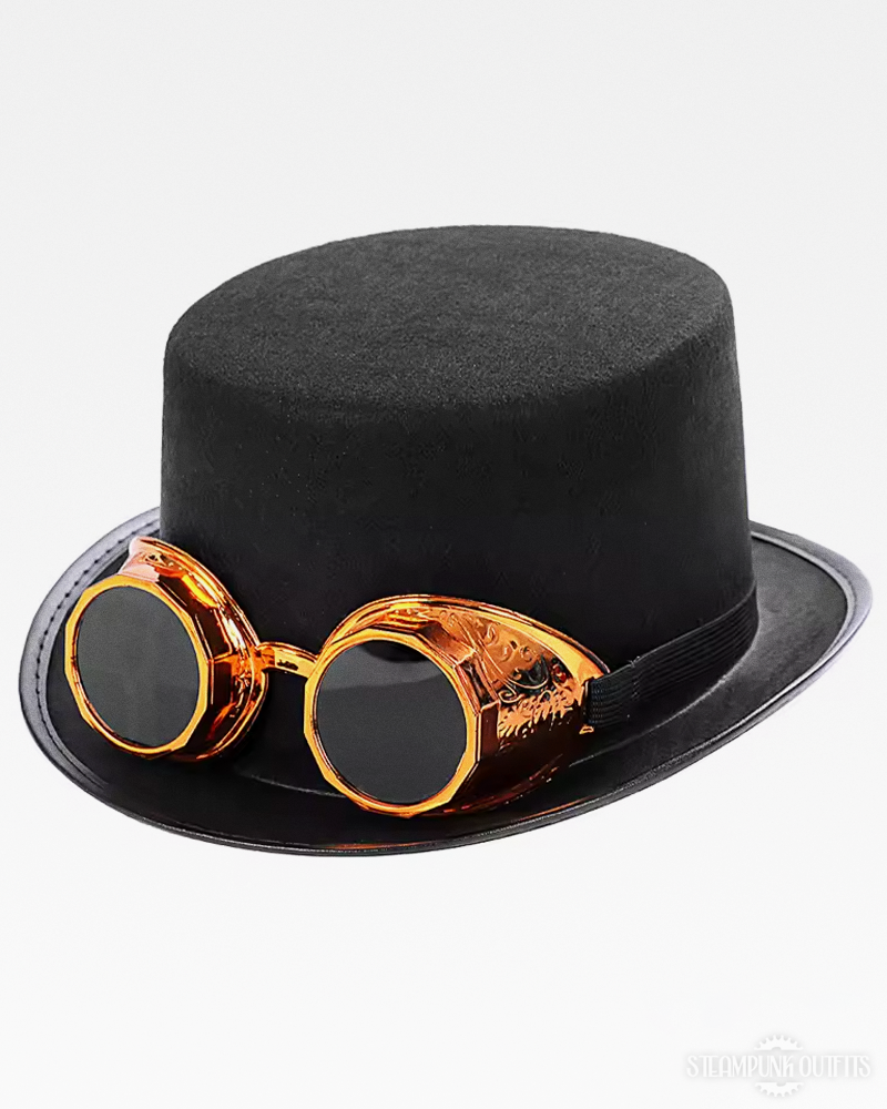 Steampunk Hat And Goggles