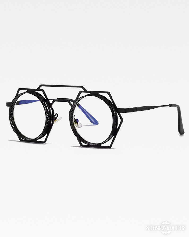 Steampunk Hexagon Sunglasses