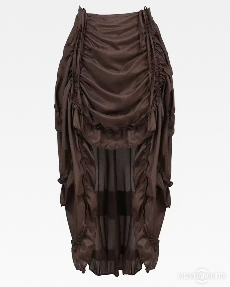 Steampunk High Low Skirt