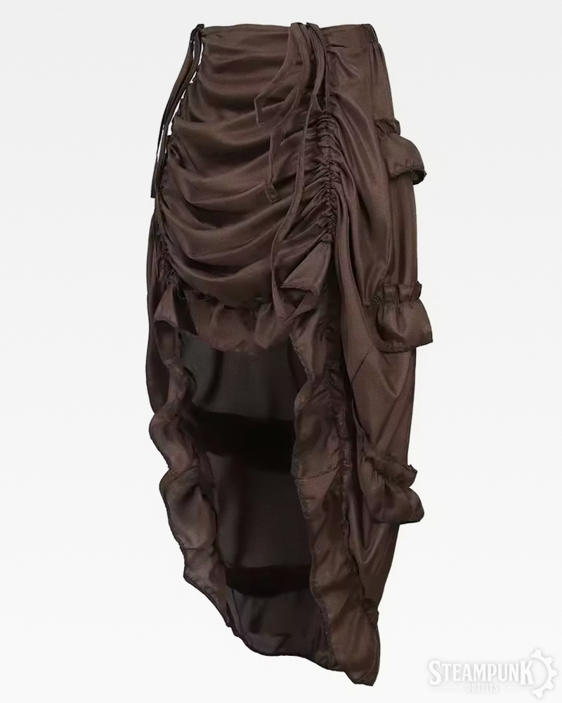 Steampunk High Low Skirt