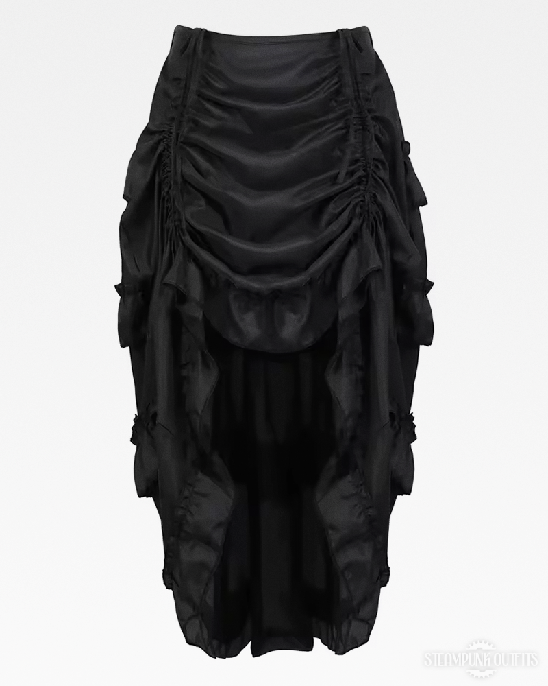 Steampunk High Low Skirt