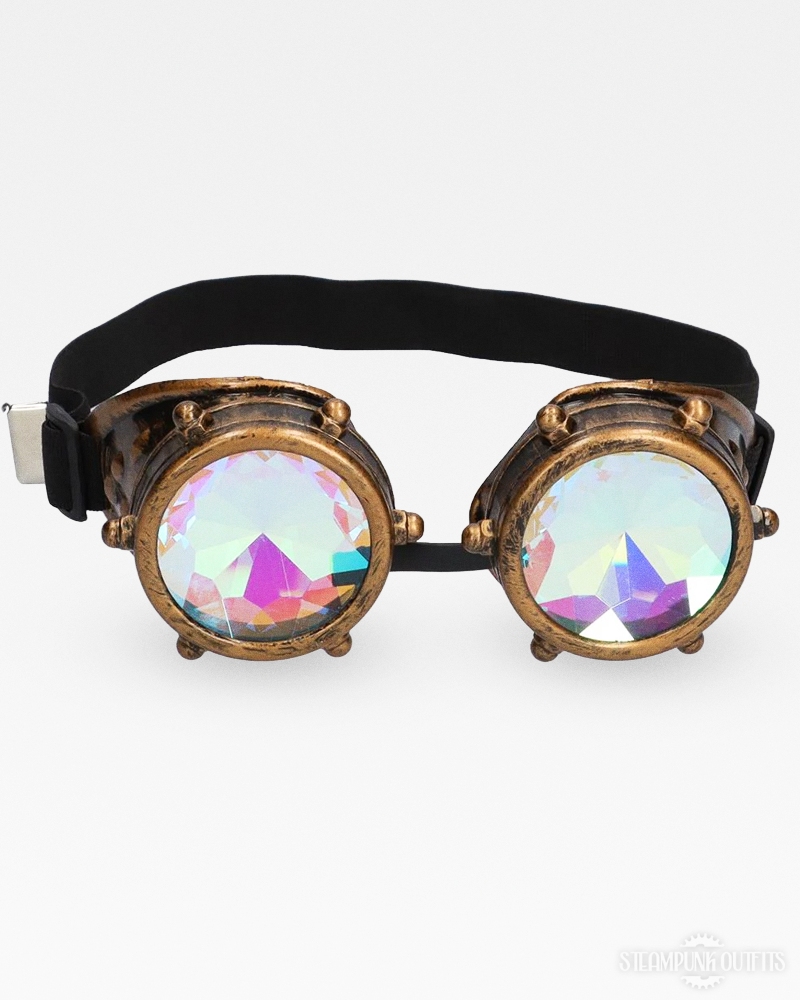 Steampunk Kaleidoscope Goggles