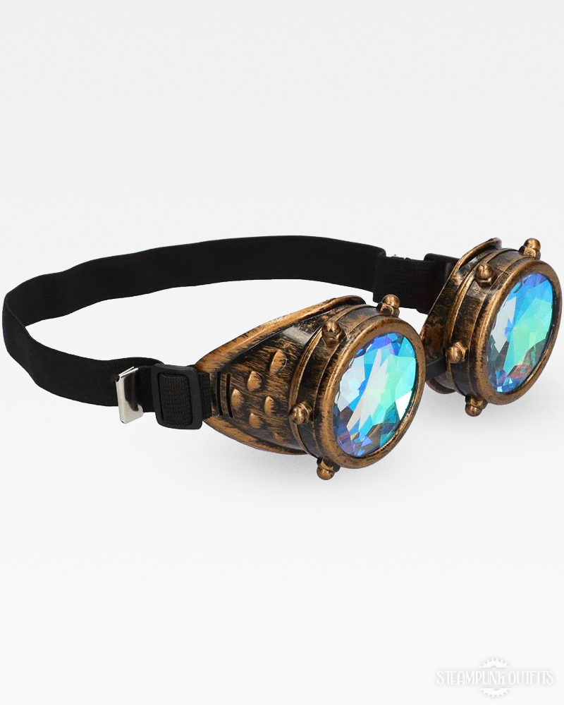 Steampunk Kaleidoscope Goggles