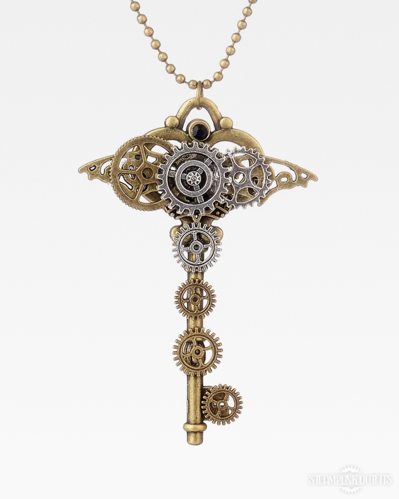 Steampunk Key Necklace