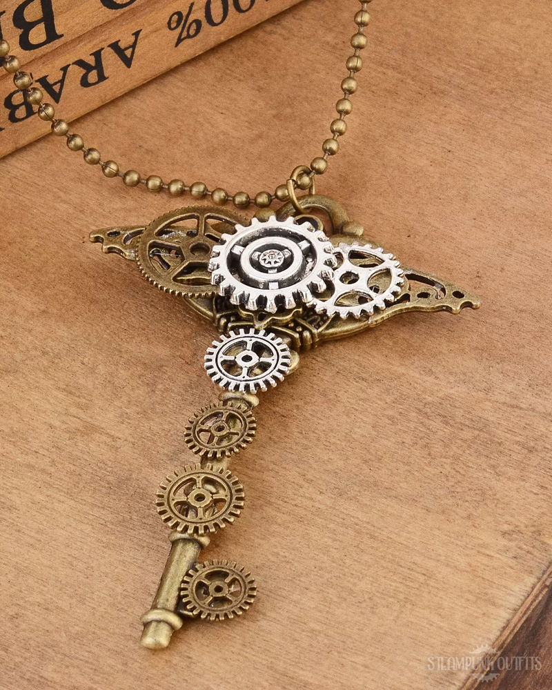 Steampunk Key Necklace