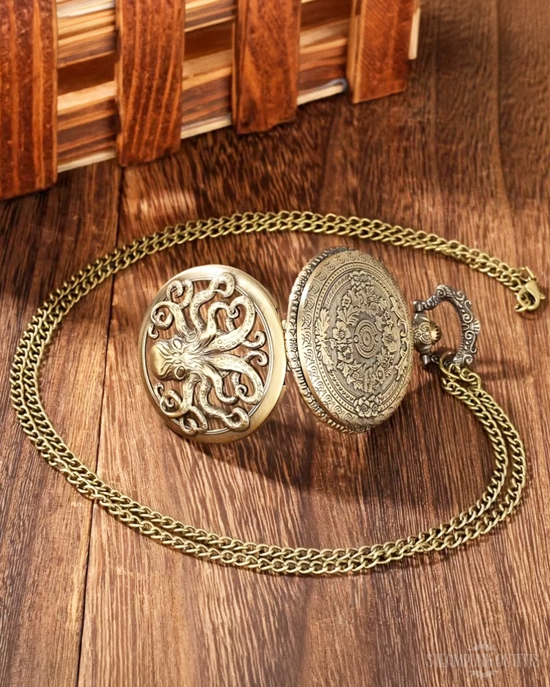 Steampunk Kraken Pocket Watch