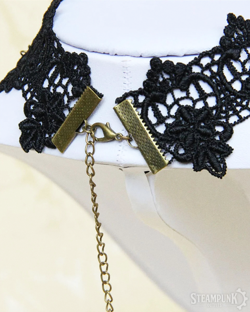 Steampunk Lace Choker