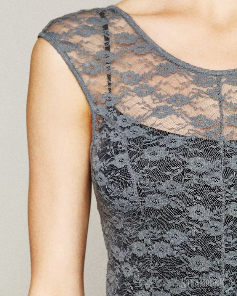 Steampunk Lace Dress