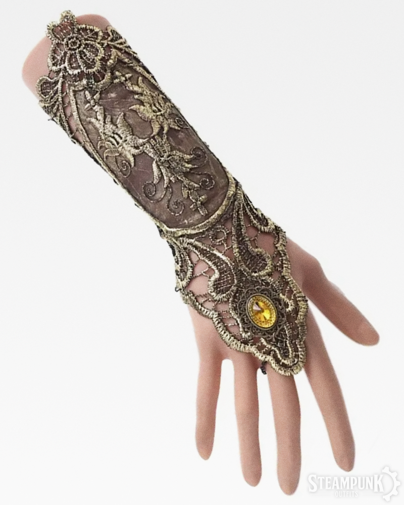 Steampunk Lace Gloves