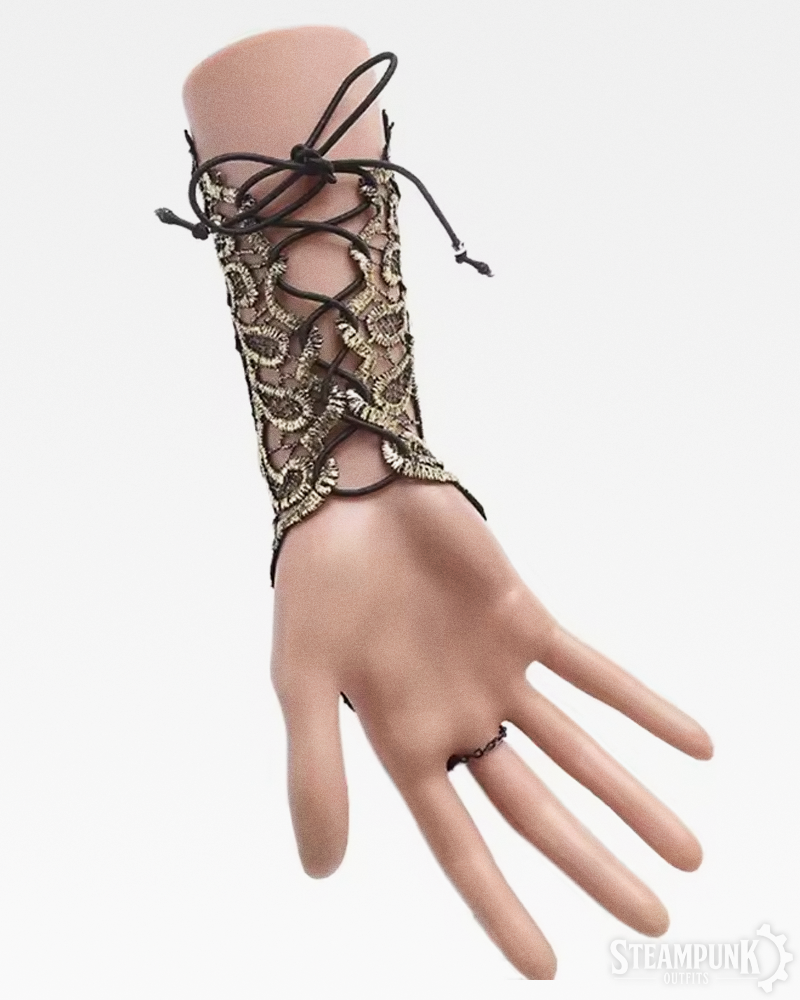 Steampunk Lace Gloves