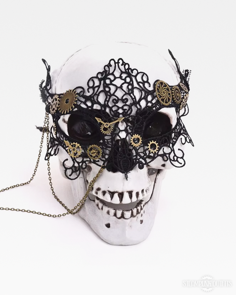 Steampunk Lace Mask