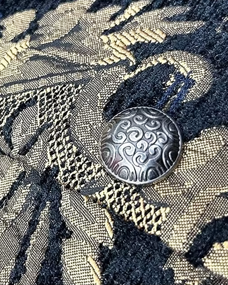 Steampunk Mens Brocade Vest