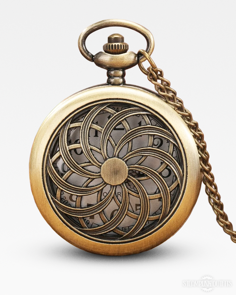 Steampunk Mens Pocket Watch