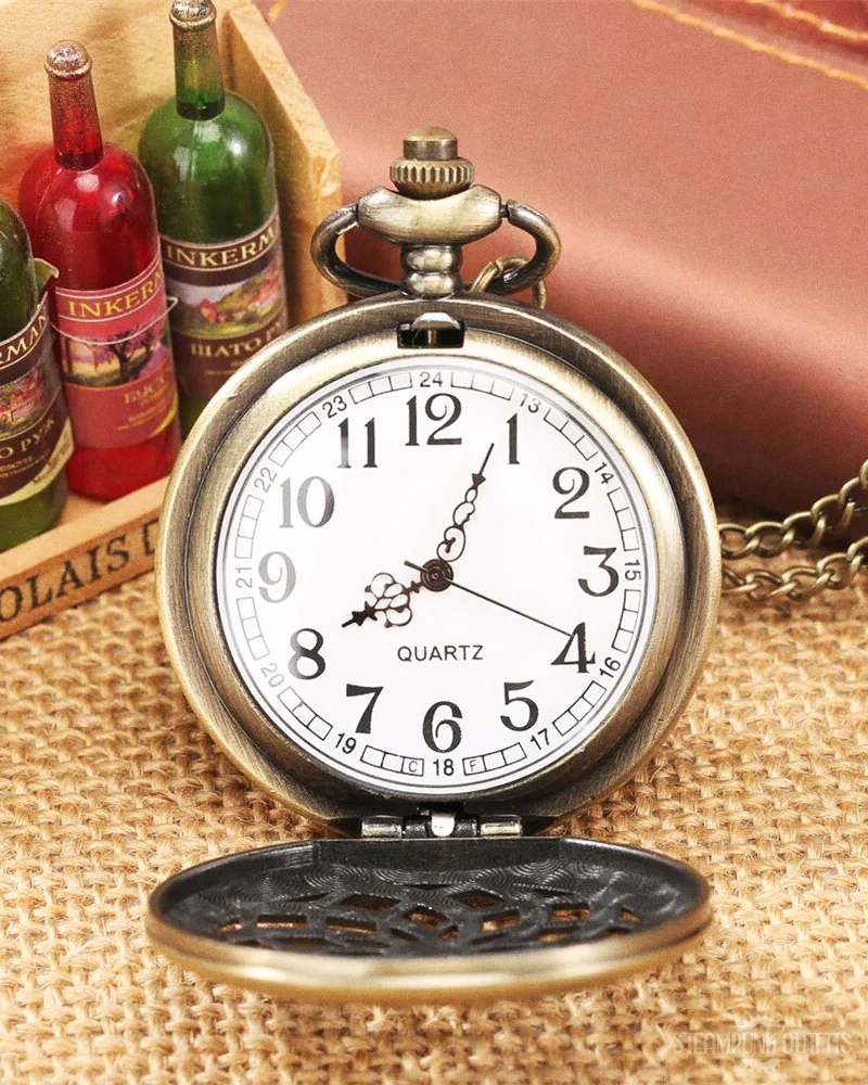 Steampunk Mens Pocket Watch