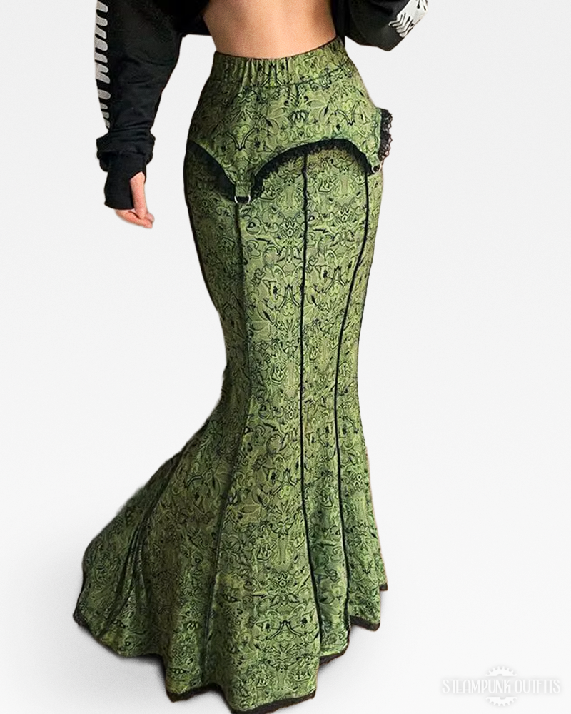 Steampunk Mermaid Skirt