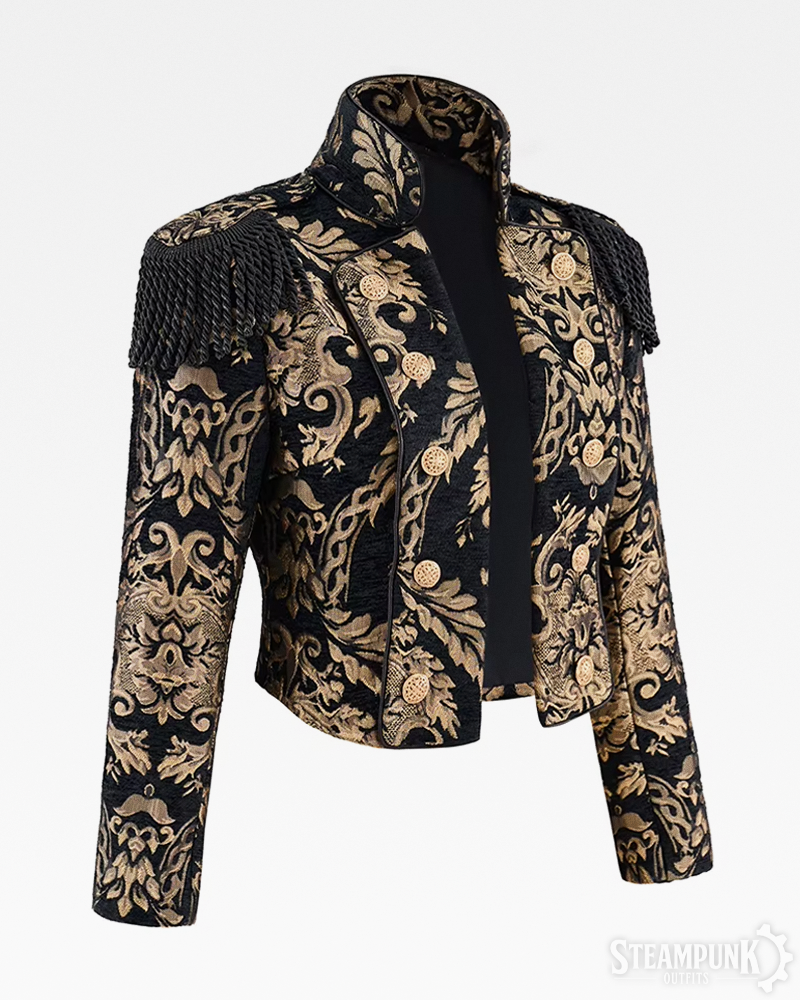 Steampunk Military Jacket Women's