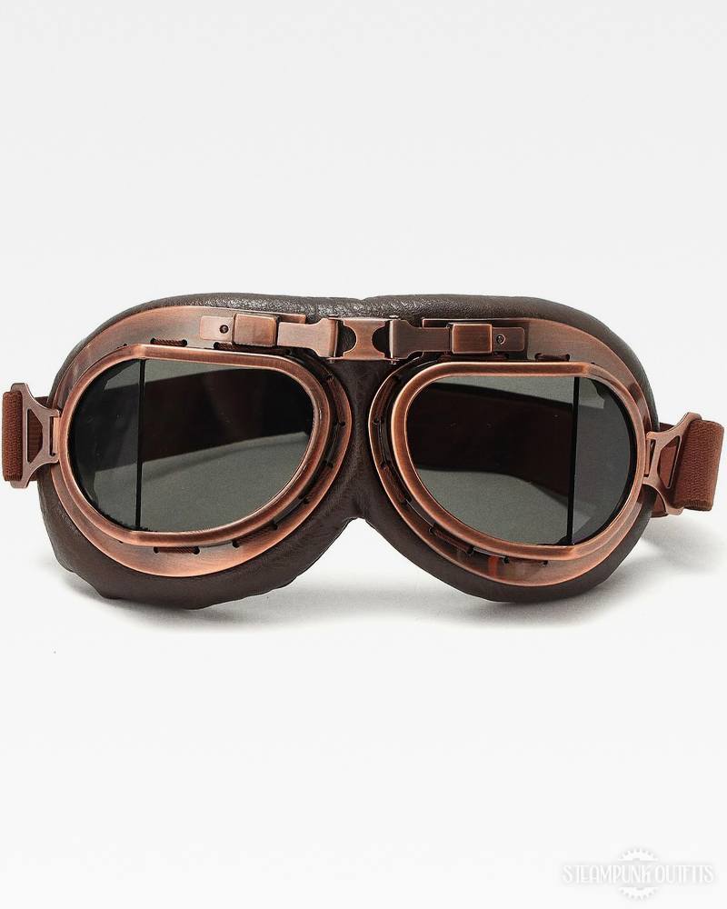 Steampunk Motorcycle Goggles
