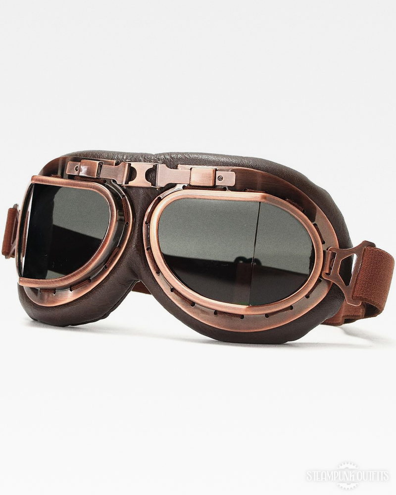 Steampunk Motorcycle Goggles