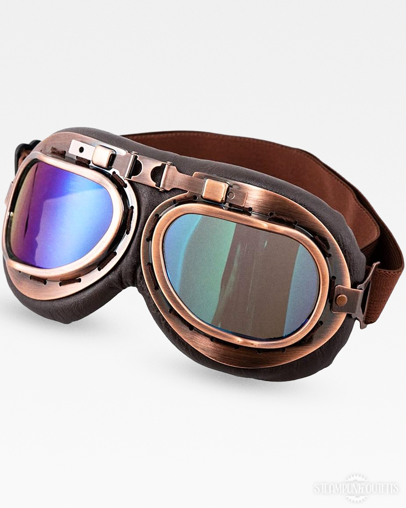 Steampunk Motorcycle Goggles