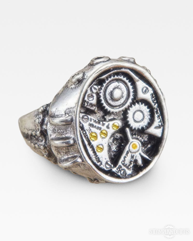Steampunk Ring Watch