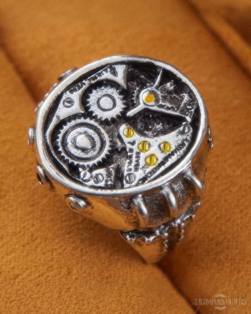 Steampunk Ring Watch