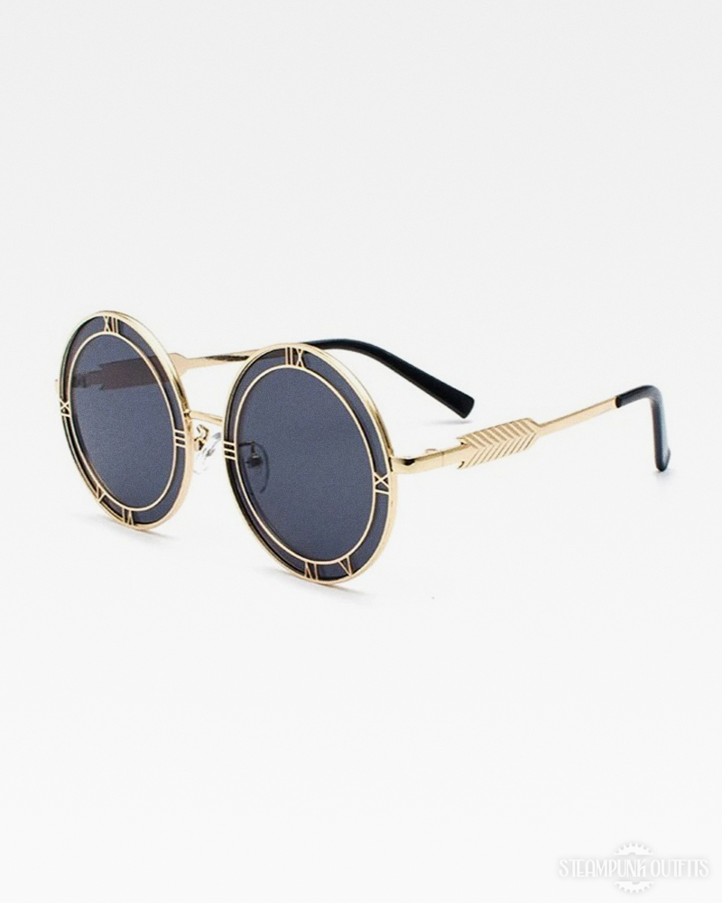 Steampunk Roman Numeral Sunglasses