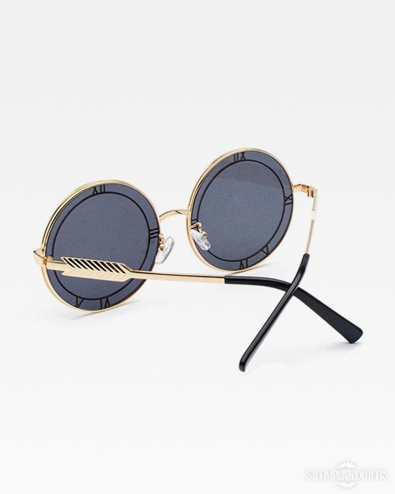 Steampunk Roman Numeral Sunglasses