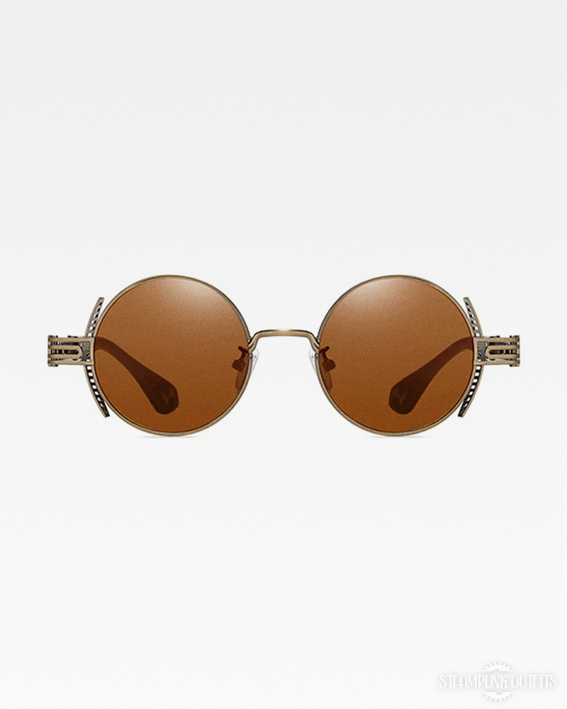 Steampunk Round Sunglasses