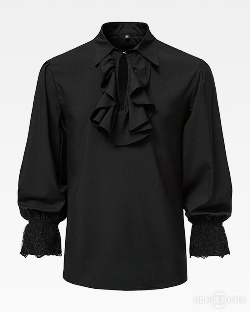 Steampunk Ruffle Shirt
