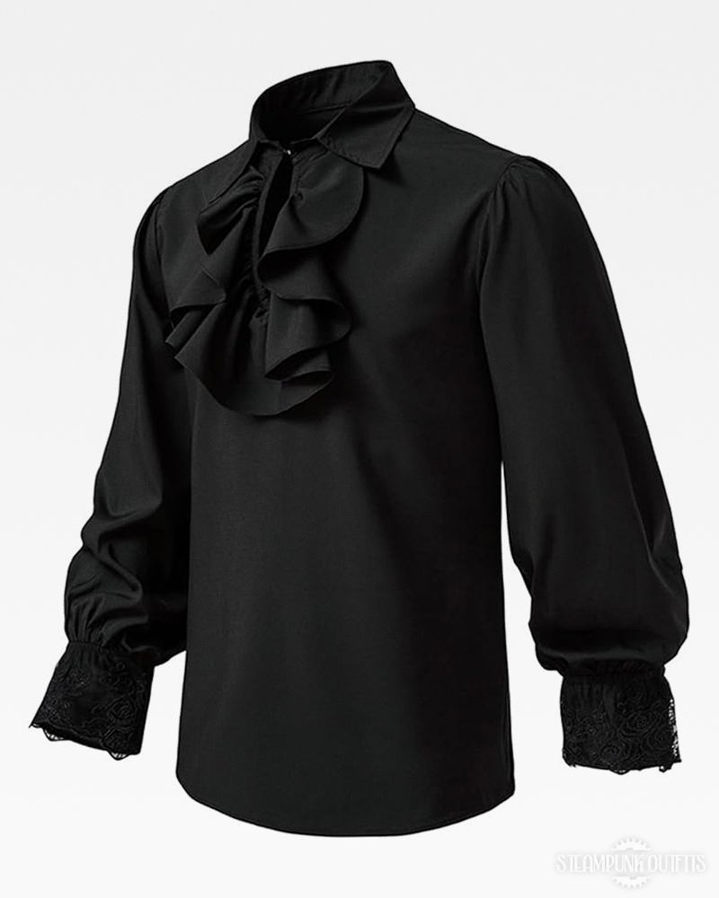 Steampunk Ruffle Shirt