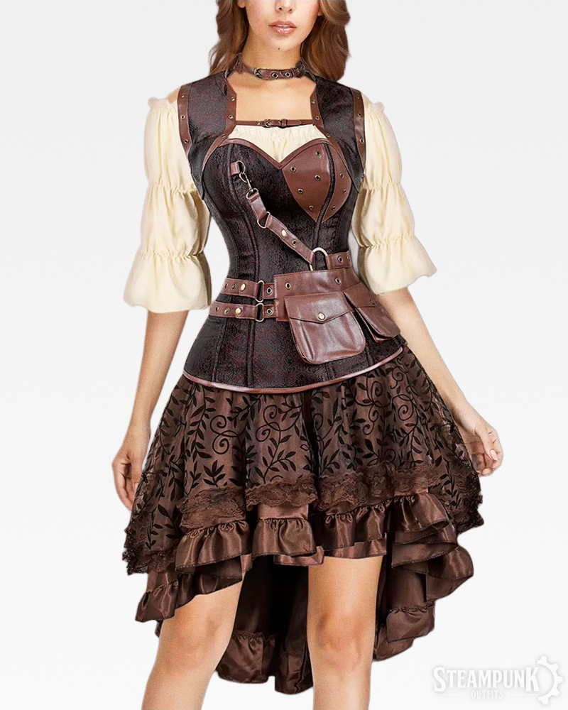Steampunk Short Skirt