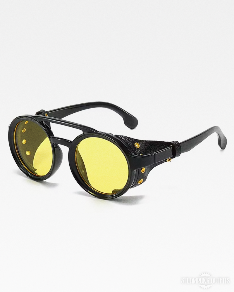 Steampunk Side Shield Sunglasses