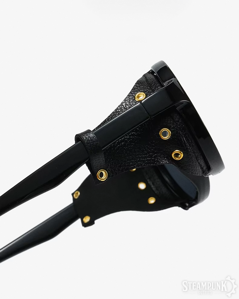 Steampunk Side Shield Sunglasses