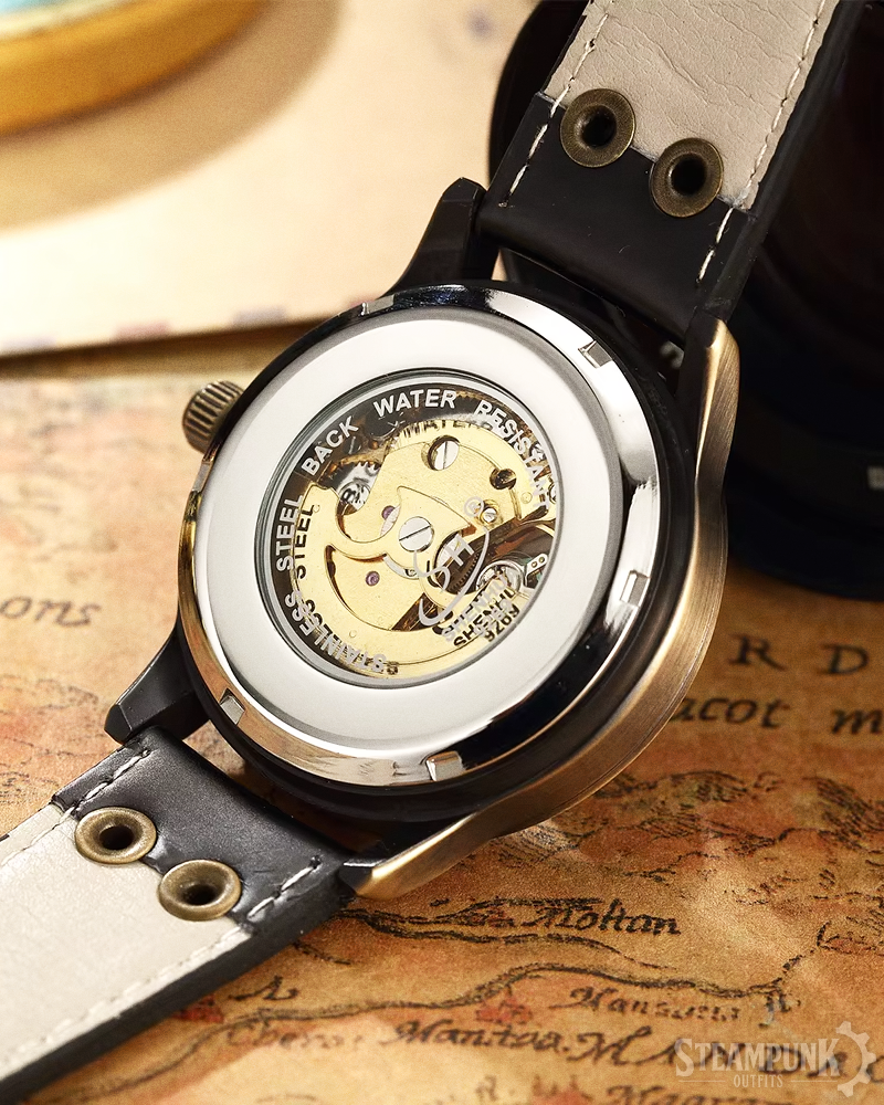 Steampunk Skeleton Wrist Watch