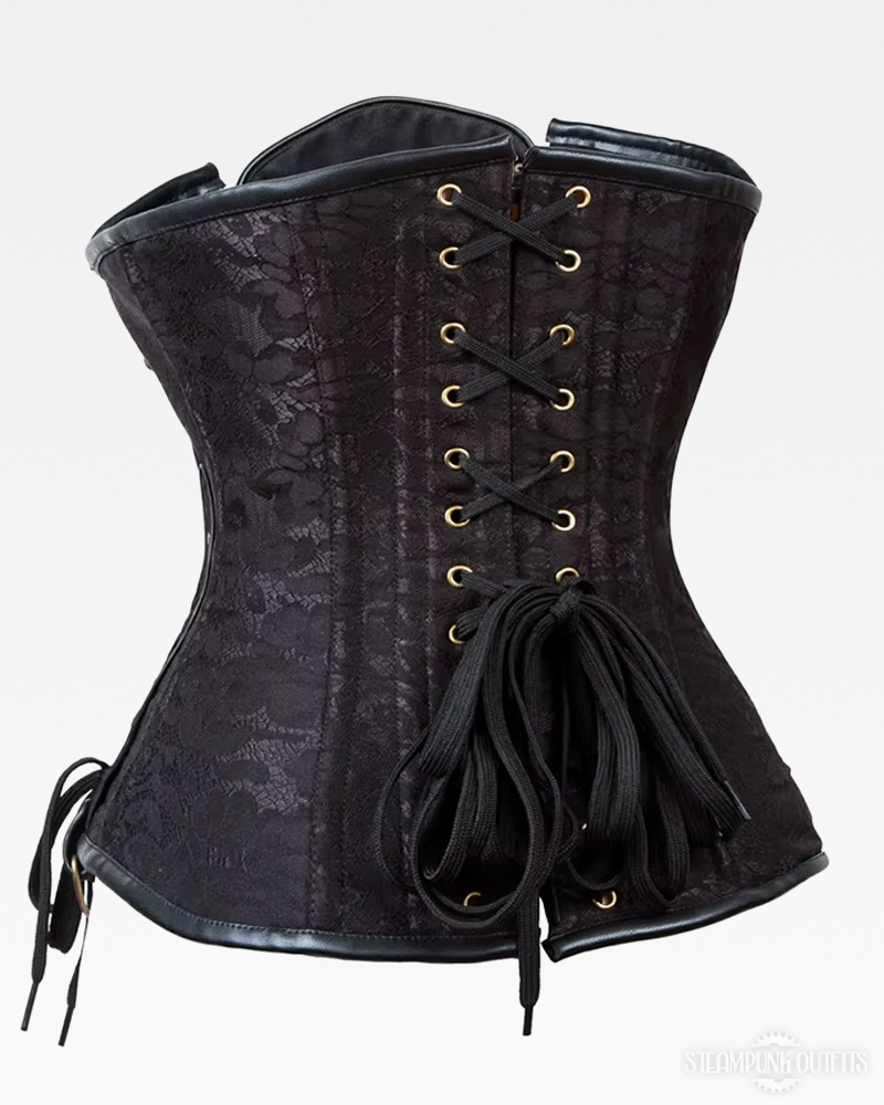 Steampunk Steel Boned Corset