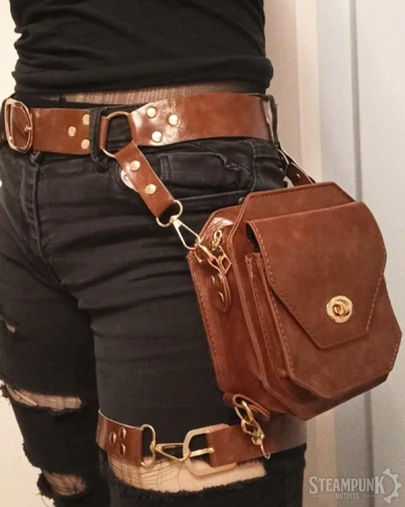 Steampunk Thigh Bag
