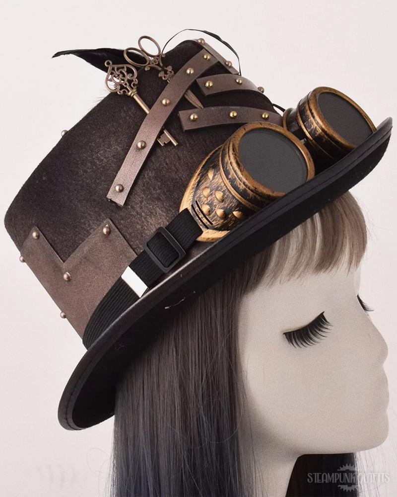 Steampunk Top Hat Goggles