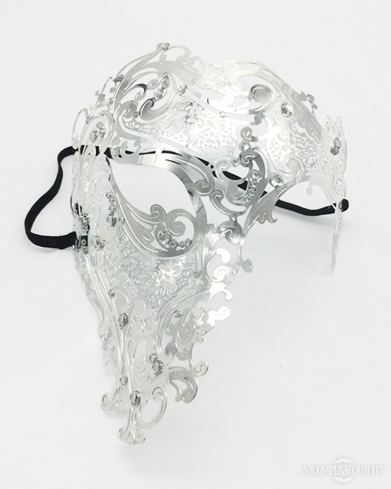 Steampunk Venetian Half Mask