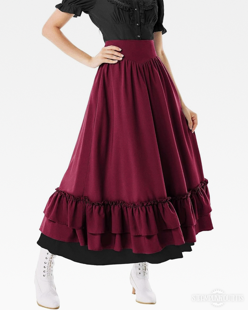 Steampunk Victorian Skirt