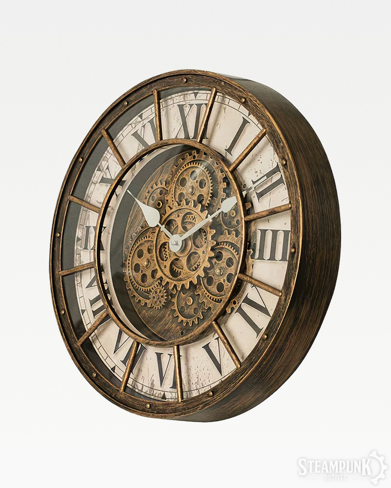 Steampunk Wall Clock